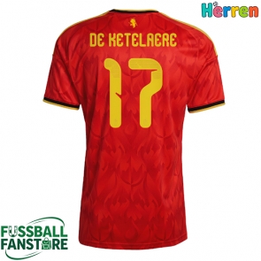 Belgien Charles De Ketelaere #17 Replik Heimtrikot WM 2026 Kurzarm
